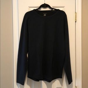 CLUB MONACO size L navy sweater MENS